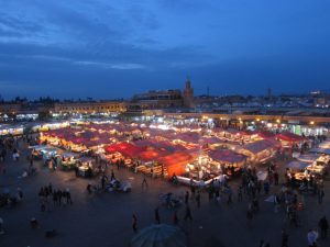 Jma El Fna at night