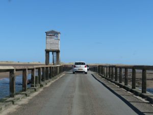 holy island causeway entrance