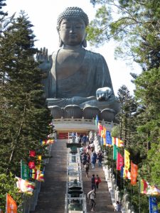 steps to the Big Buddha view