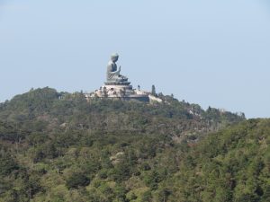 Big buddha view on Lantau island